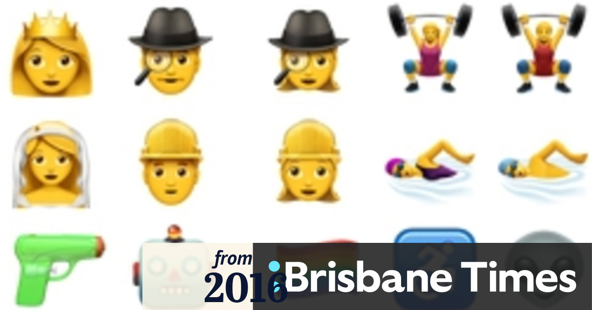 New Apple emoji include less threatening pistol, rainbow pride flag